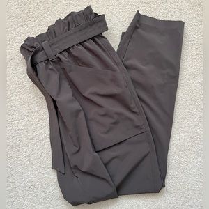 Olive Green Athleta Belted Pants